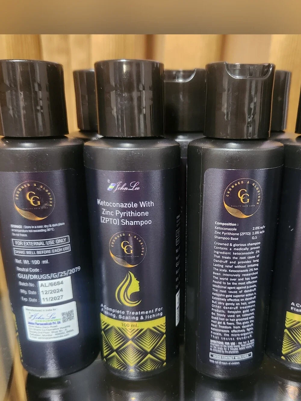 Set of 8 (eight) Anti Dandruff Shampoo without boxes